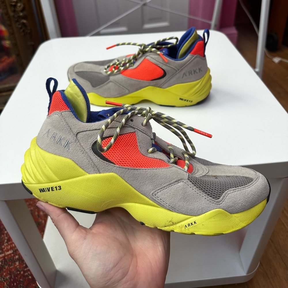 ARKK Copenhagen Colorful Sneaker Running Shoe size US W8.5